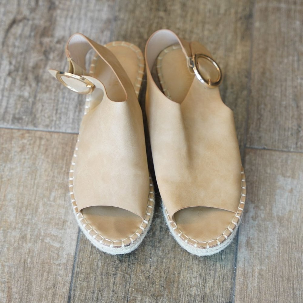 Catherine Platform Sandals- 8.5